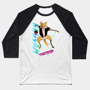fox the skater Baseball T-Shirt